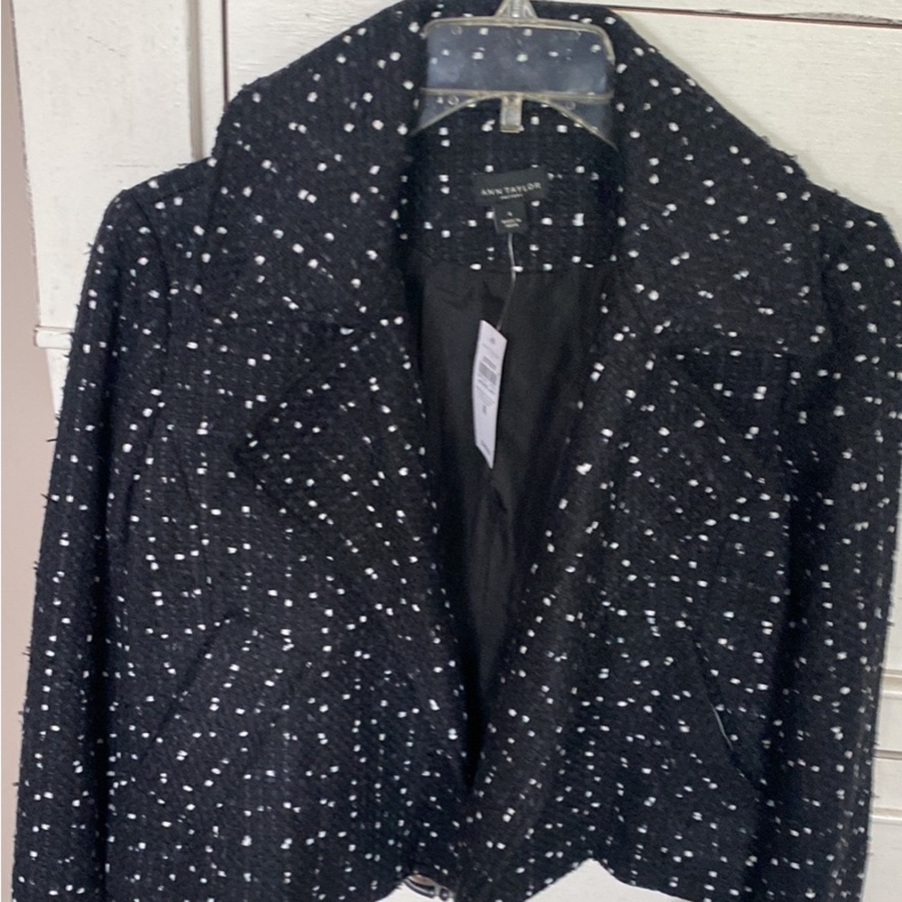 Ann Taylor Factory Cropped Jacket